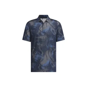 Adidas Free Shipping With AdiClub Ultimate365 Printed Mesh Polo Shirt