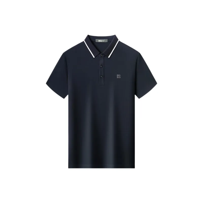 Red bean Polo Shirts Men-2