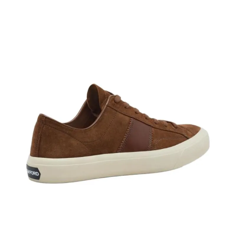 TF Cambridge Low Top Skateboard Shoes Men's Brown-2