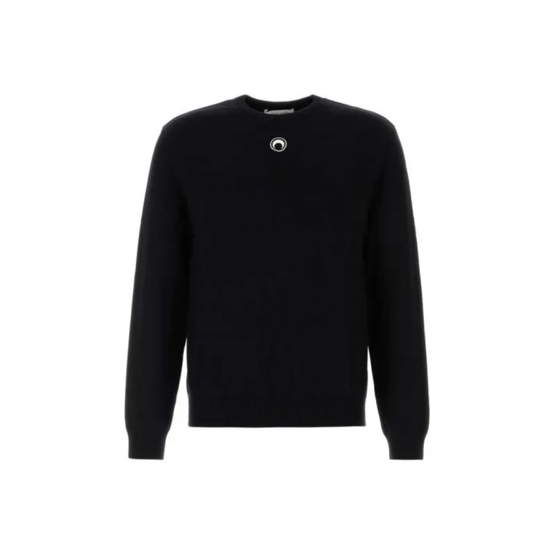 Marine Serre Moon Jacquard Crewneck Sweatshirt-0