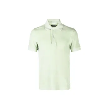 TOM FORD Towelling Cotton blend Polo Shirt