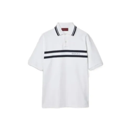 GUCCI Polo Shirts Men White