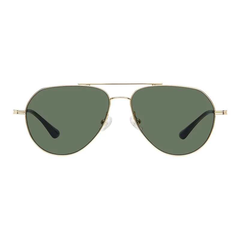 MUJOSH Plate And Metal Aviator Sun Protection Outdoor Fishing Driving Eye Protection Sunglasses Unisex Metal Silver-6