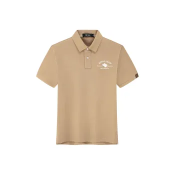 SEPTWOLVES Polo Shirt Men's Dark Apricot