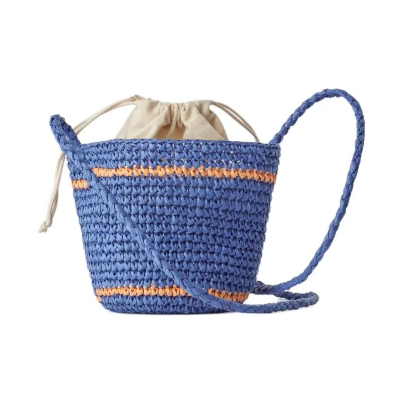 ZARA Cellulose Crossbody Bag, Shoulder Bag Kids' Blue-4