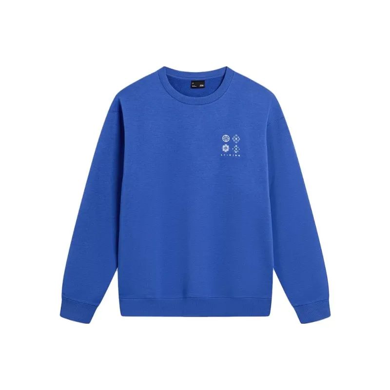 LiNing Sports Trend Series Sweatshirt Men's Bright Blue-0