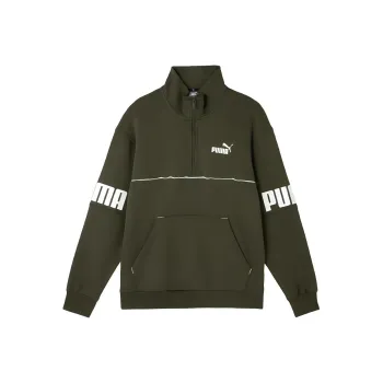 PUMA Power Colorblock Half Zip TR Sweatshirt Men's Jasper