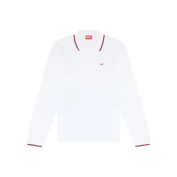 DIESEL Polo Shirts Men White