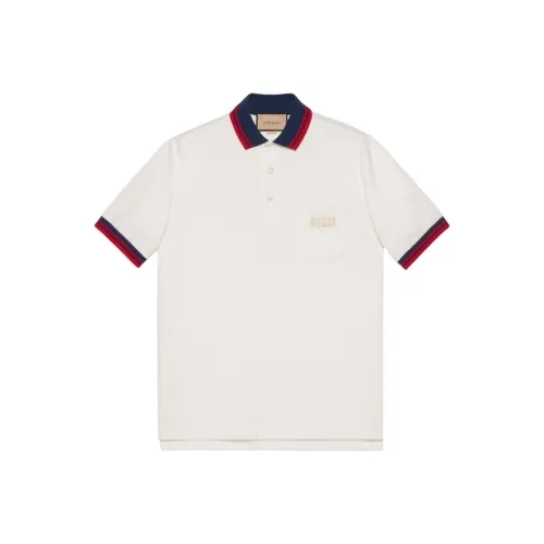 GUCCI Polo Shirts Men White