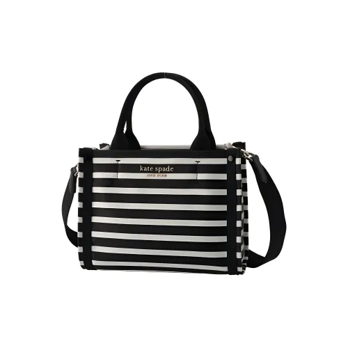Kate Spade Nylon Shoulder Bag Crossbody Bag Handbag Regular Women's Black/White