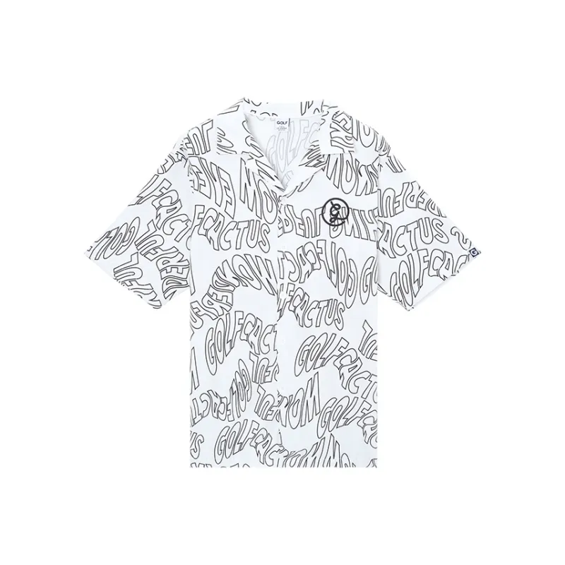 GOLF Short Sleeved Shirt Men's White-0