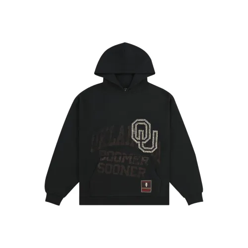 Travis Scott X Mitchell & Ness Oklahoma Sooners Overlap Pullover Hoodie