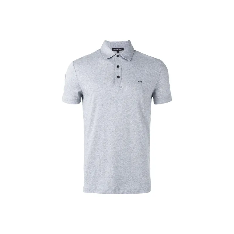MICHAEL KORS Logo Plaque Polo Shirt-0