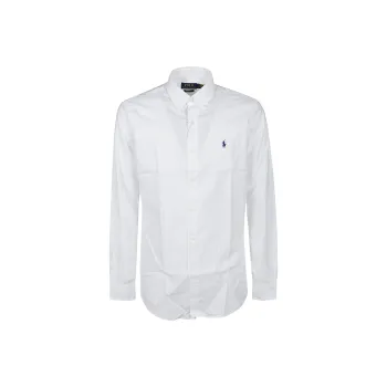 Polo Ralph Lauren Logo Embroidered Long Sleeved Shirt