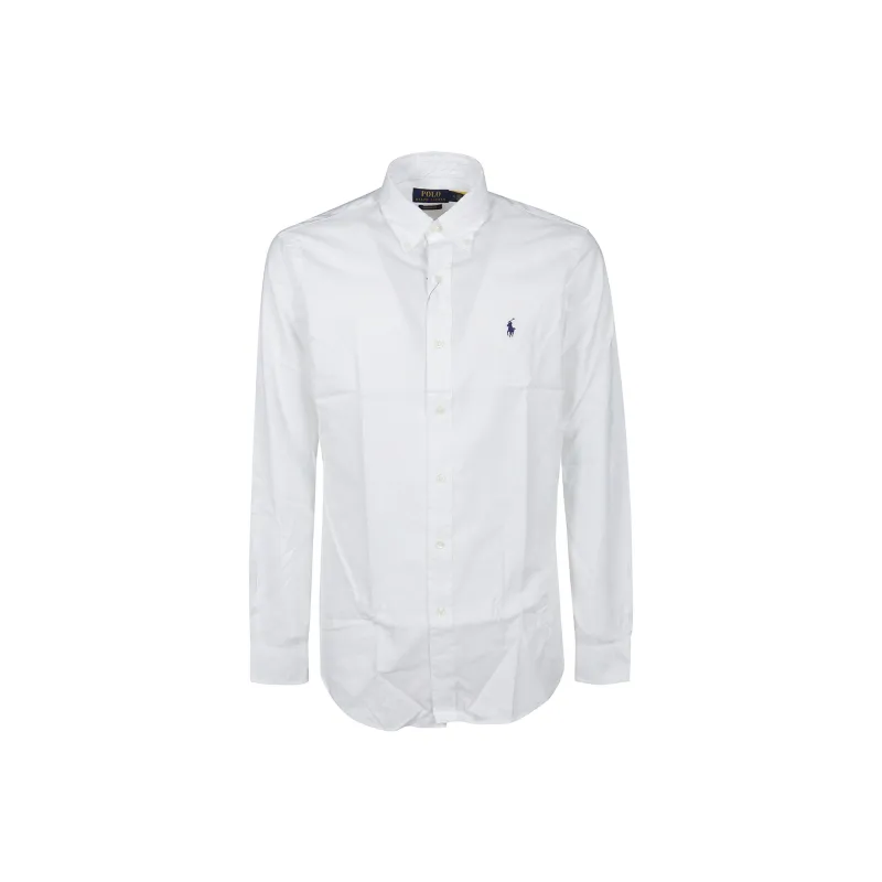 Polo Ralph Lauren Logo Embroidered Long Sleeved Shirt-0