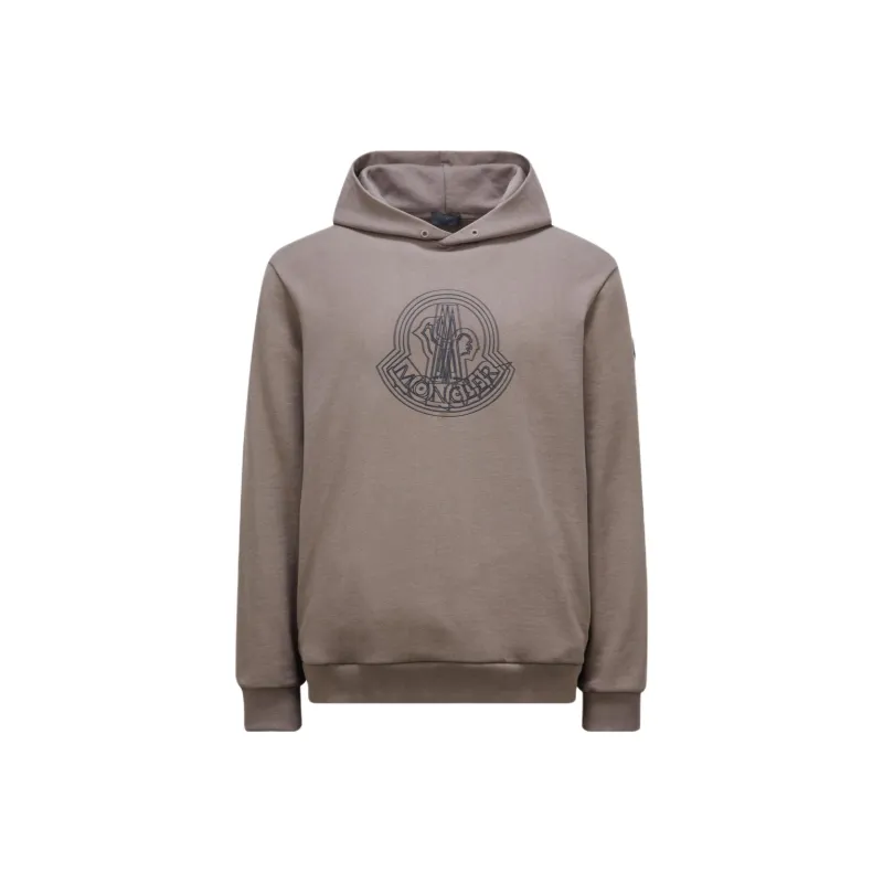 Moncler Logo print Cotton Hoodie-0