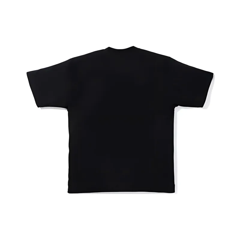 A BATHING APE Color Camo Silver Zip Shark Tee SS23-1
