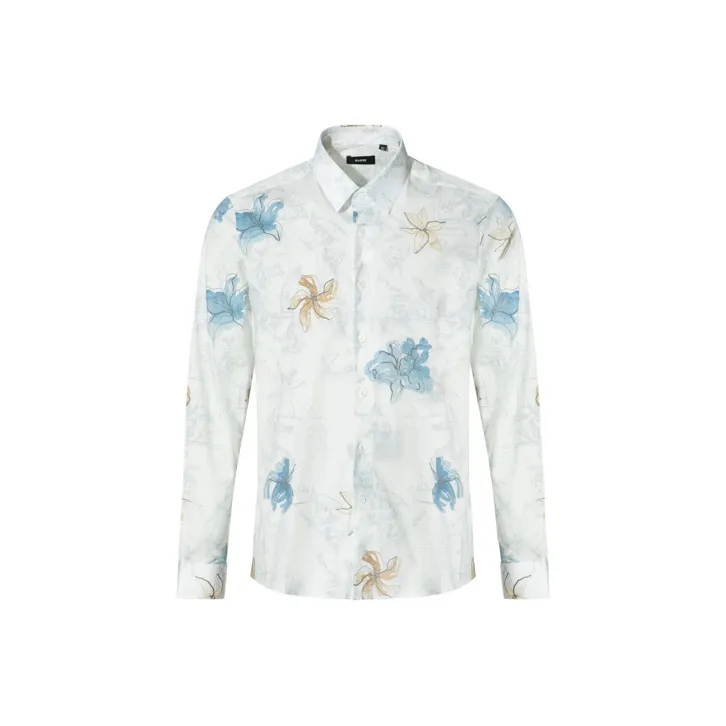 RARE Long Sleeved Shirt Men's Multicolor-0