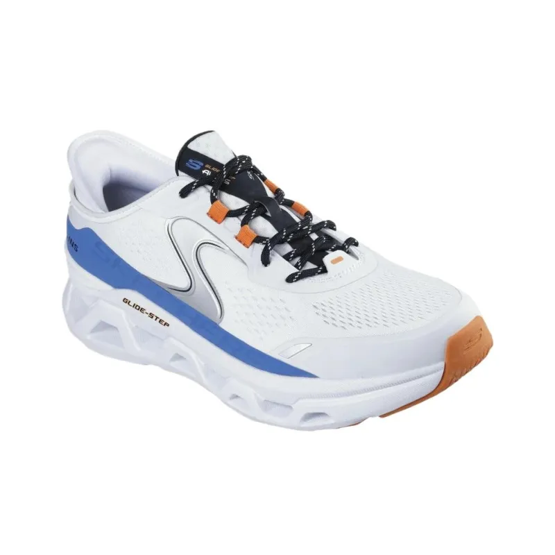 Skechers Glide Step Low Top Casual Shoes Men's White-2