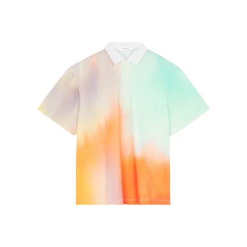 Maison Kitsune Abstract print Polo Shirt