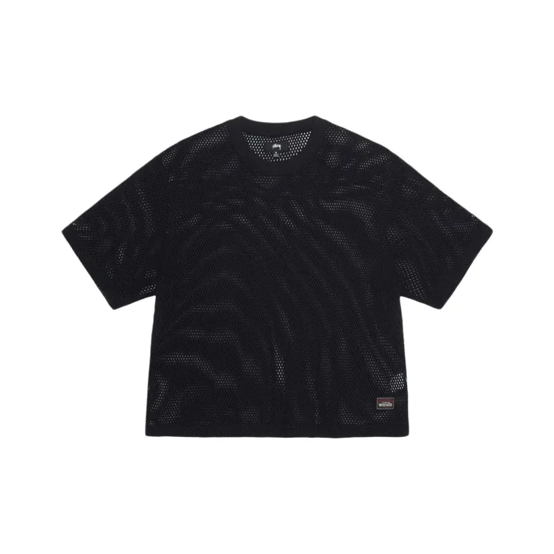 Stussy Mesh Jersey Crew-0