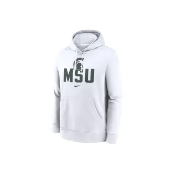Nike Michigan State Spartans Primetime Club Campus Men's Nike College Pullover Hoodie