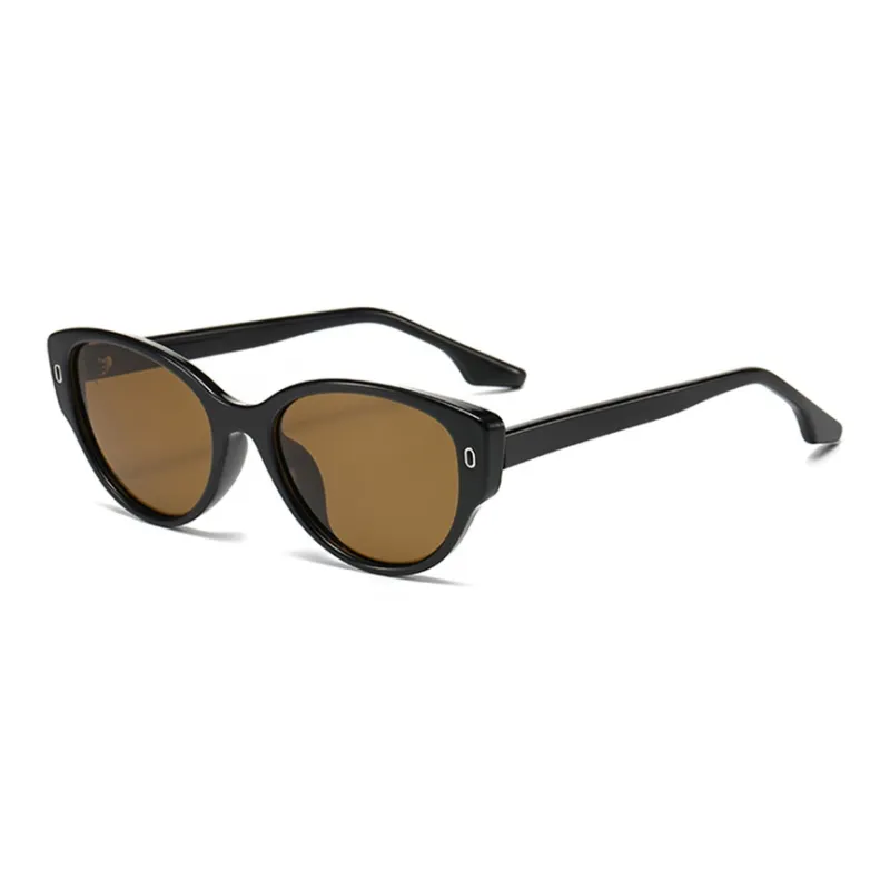 Yamaichi Maru TR/Memory Plastic Cat Eye Sunglasses Unisex-2