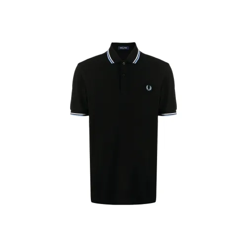 FRED PERRY Polo Shirts Men Black