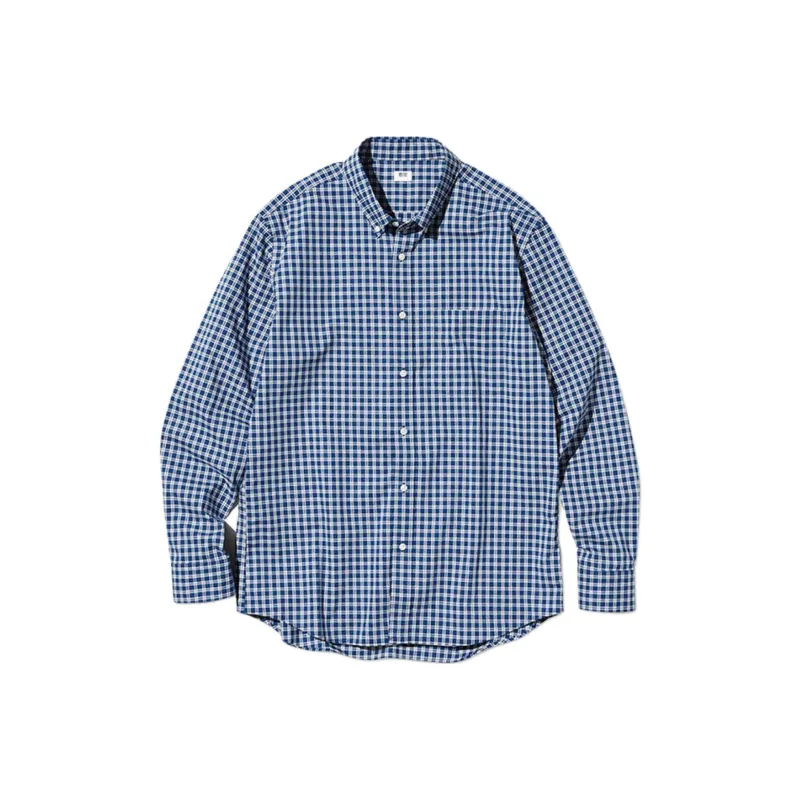 UNIQLO Shirts Unisex Lake Blue-0