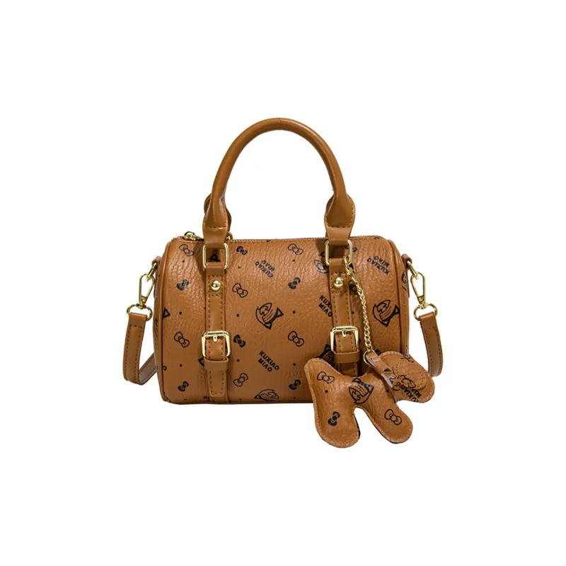 XIANGSU PU Boston Bag, One Shoulder Handbag Regular Women's Multicolor-6