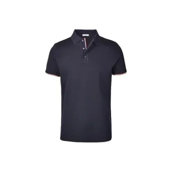 Moncler FW22 Polo Shirts Men Blue