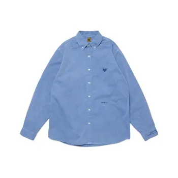 HUMAN MADE Pigment Dyed Bd L/S Shirt