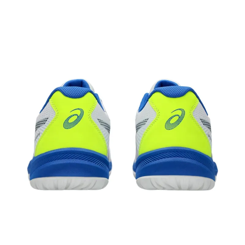 Asics Gel Upcourt 6 Slip Resistant Low Top Badminton Shoes Men's White Blue-6