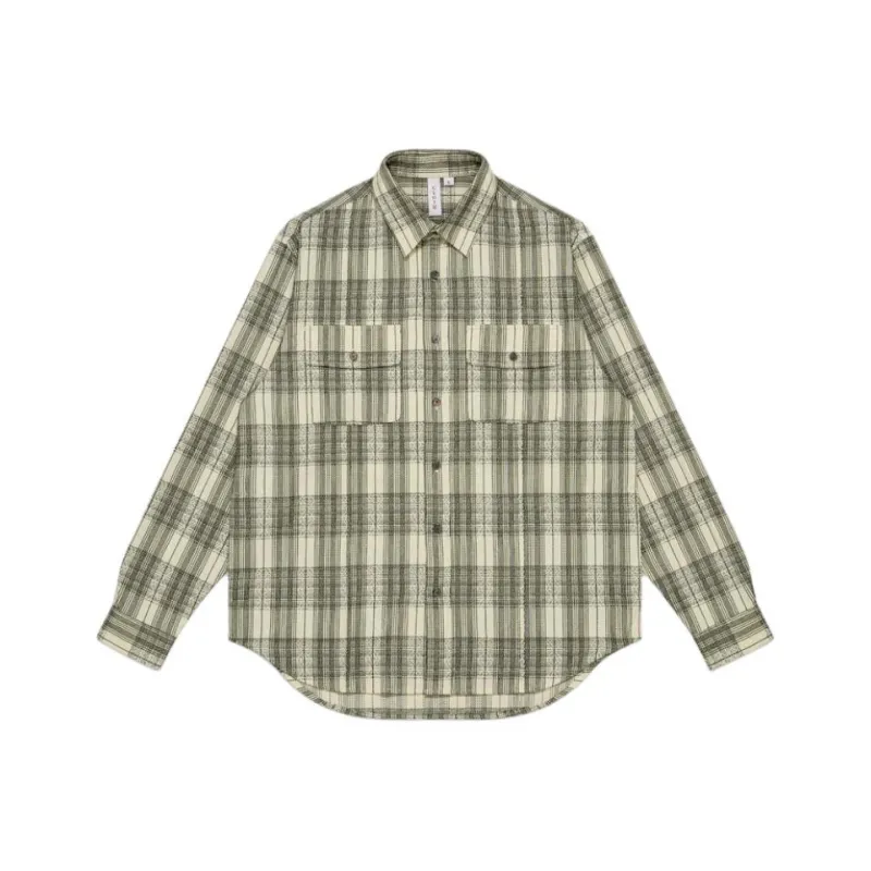 CLOT Life Is A Game Series Shirts Unisex Olive Green-0