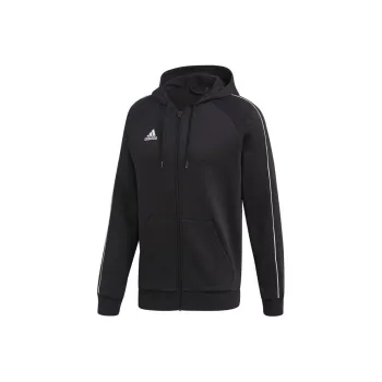 Adidas Core 18 FZ Sweatshirt Men's Black