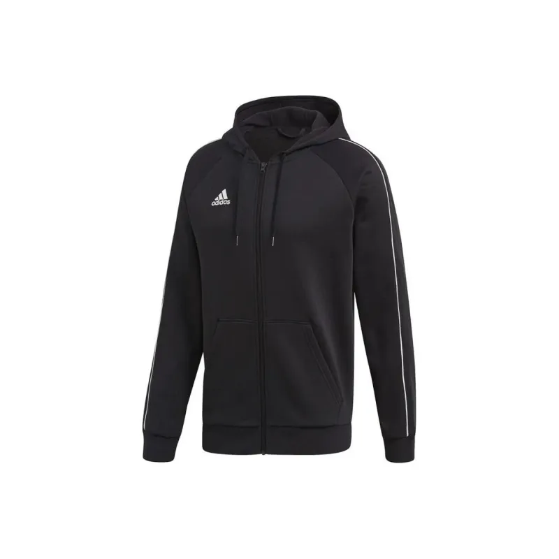 Adidas Core 18 FZ Sweatshirt Men's Black-0
