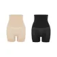 [Thigh-Length Pants]Nude Skin+Black