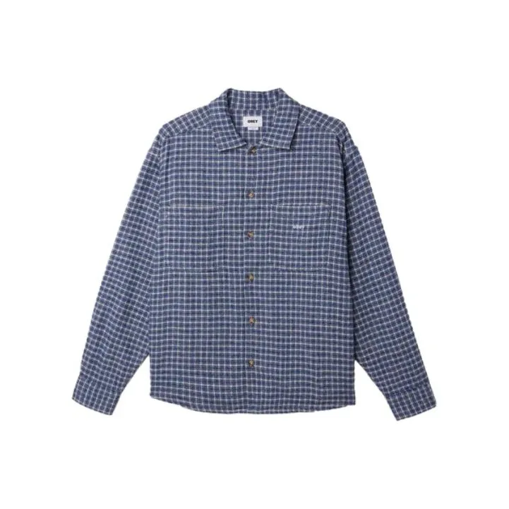Obey Shirts Men Blue-0