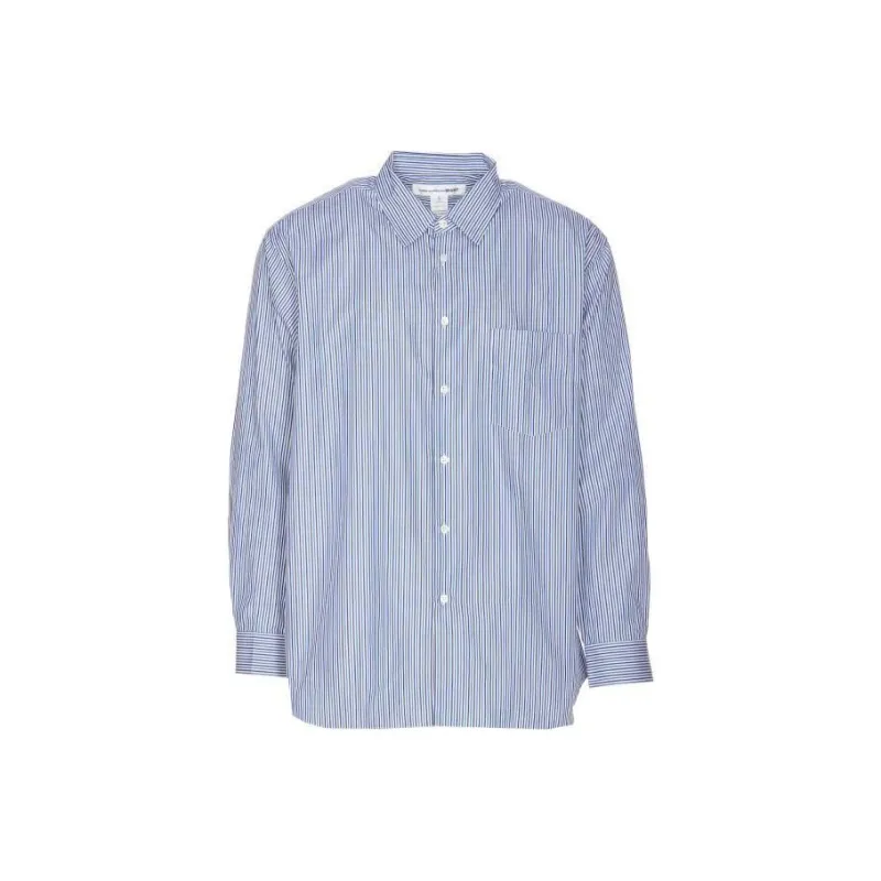 CDG Shirts Men Blue-0