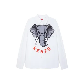 KENZO Tie Casual Shirt
