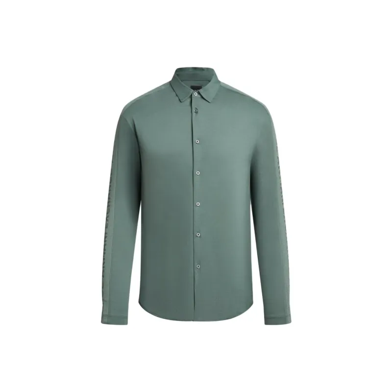ARMANI EXCHANGE SS24 Shirt Men's Green-0