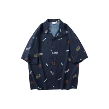 GAP Shirts Men Marine Blue