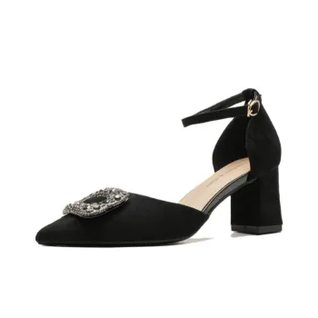 Than Than Me Chunky Heel High Heels Women's