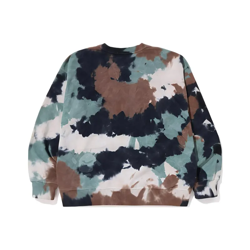 A BATHING APE Chusen Dye Loose Fit Crewneck-5