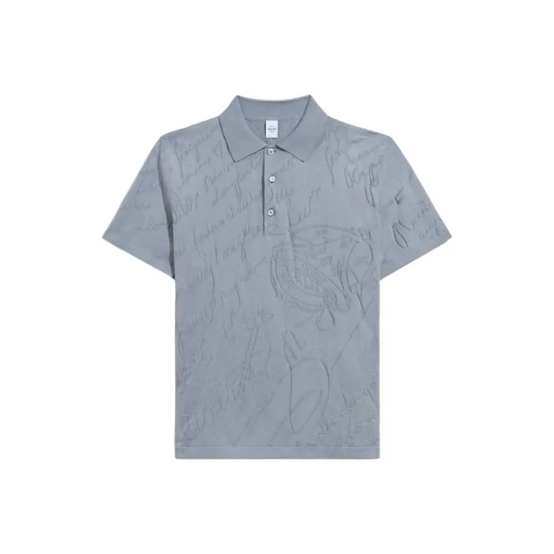 BERLUTI Polo Shirt Men's Light Blue-0