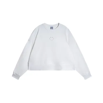 RIGORER Cropped Crew Neck Pullover Sweatshirt Unisex