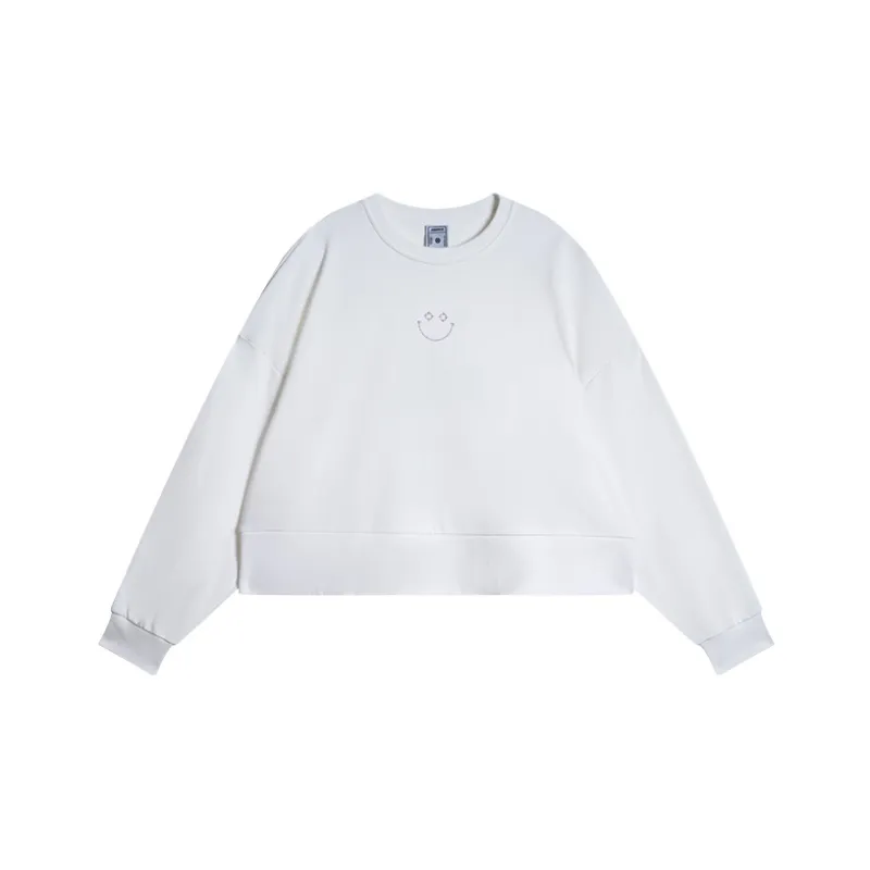 RIGORER Cropped Crew Neck Pullover Sweatshirt Unisex-0