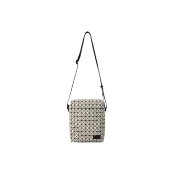 ISSEY MIYAKE Kuro Polyurethane Shoulder Bag, Crossbody Bag Unisex Sandy Beige