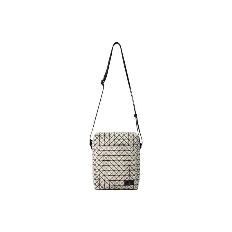 ISSEY MIYAKE Kuro Polyurethane Shoulder Bag, Crossbody Bag Unisex Sandy Beige-0