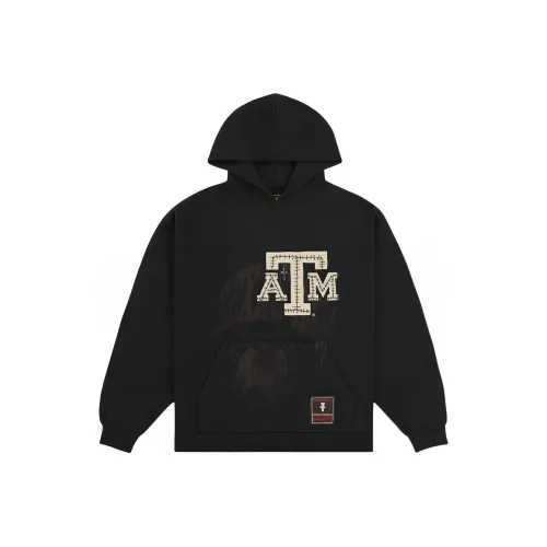 Travis Scott X Mitchell & Ness Texas A&M Aggies Overlap Pullover Hoodie